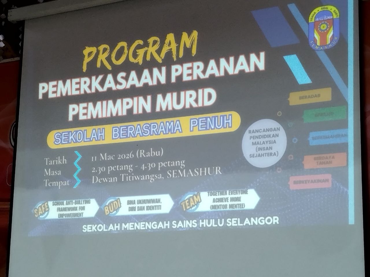 Fully Residential School Student Leader Empowerment Programme 2026