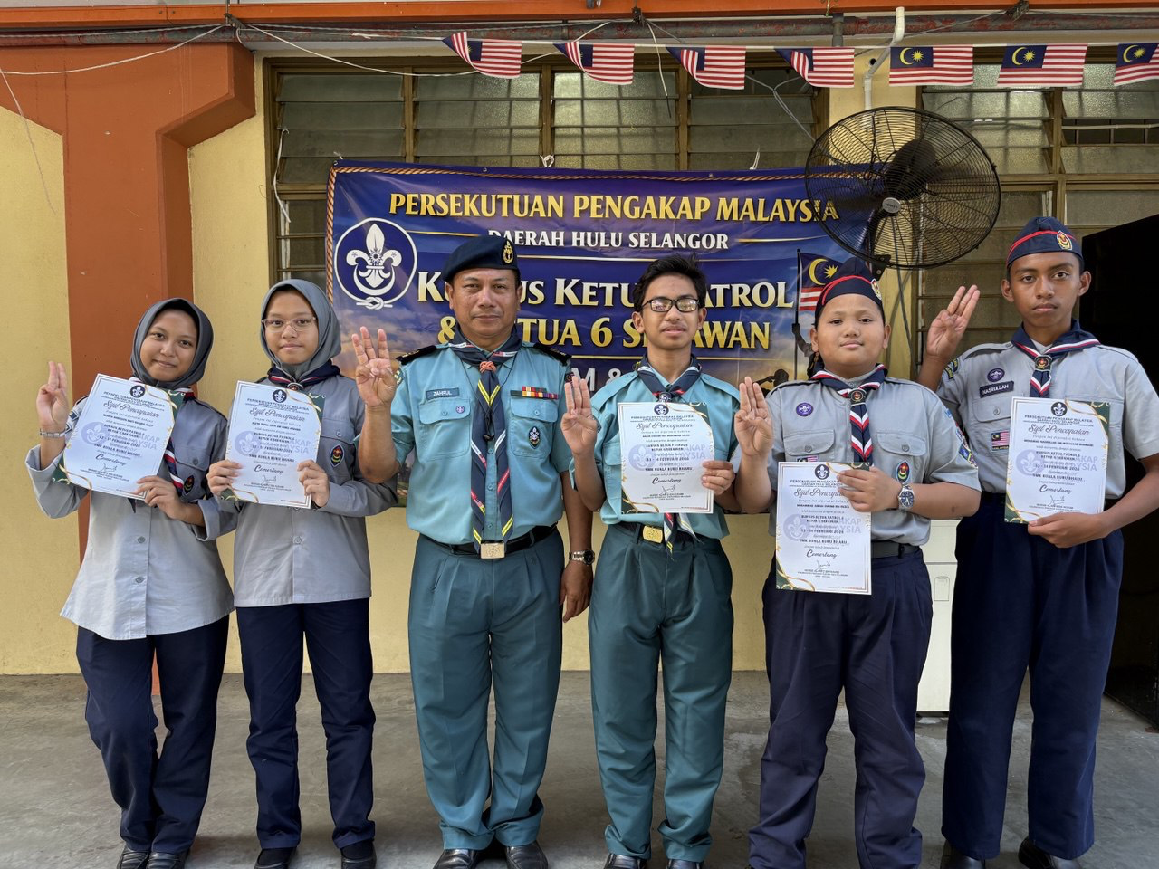 Documentation from the 2026 patrol and sixer leadership course