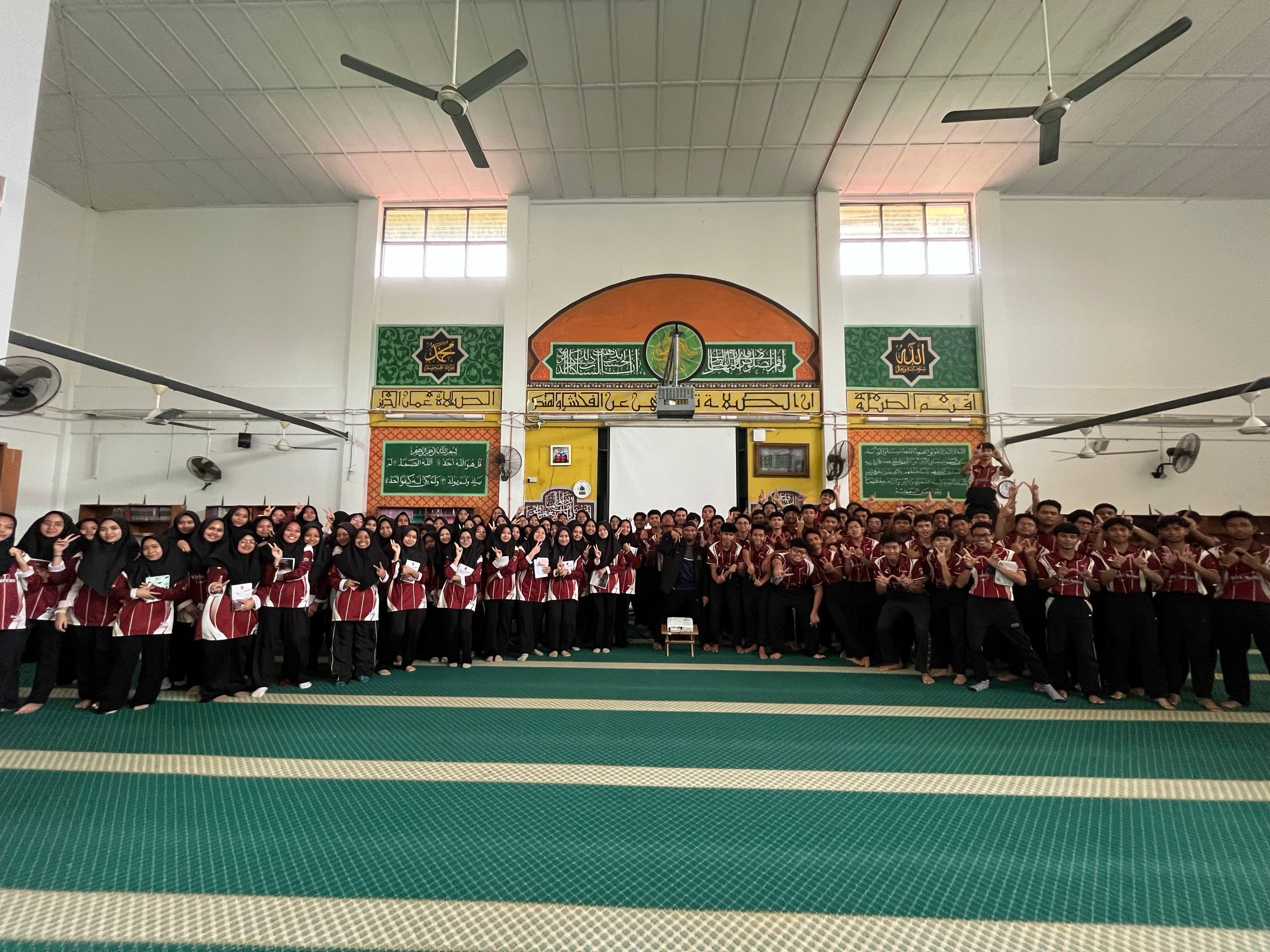 Documentation from the 2026 Form 5 spiritual programme