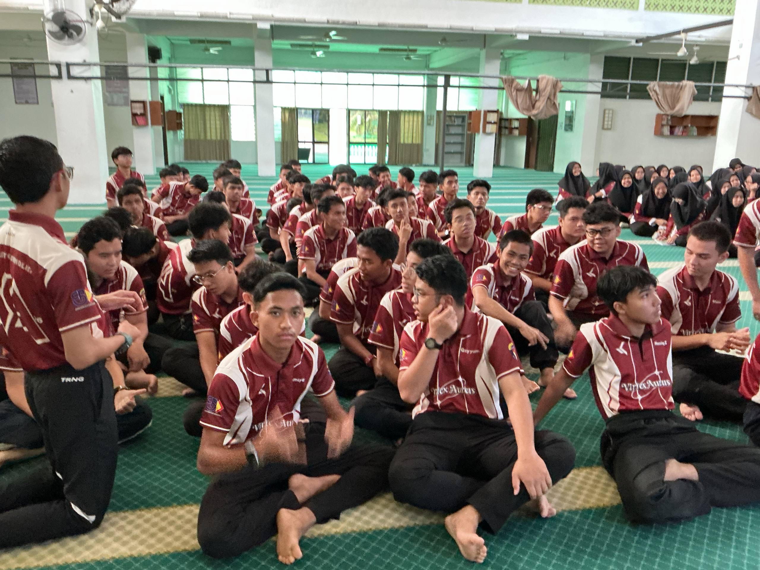 Documentation from the 2026 Form 5 spiritual programme