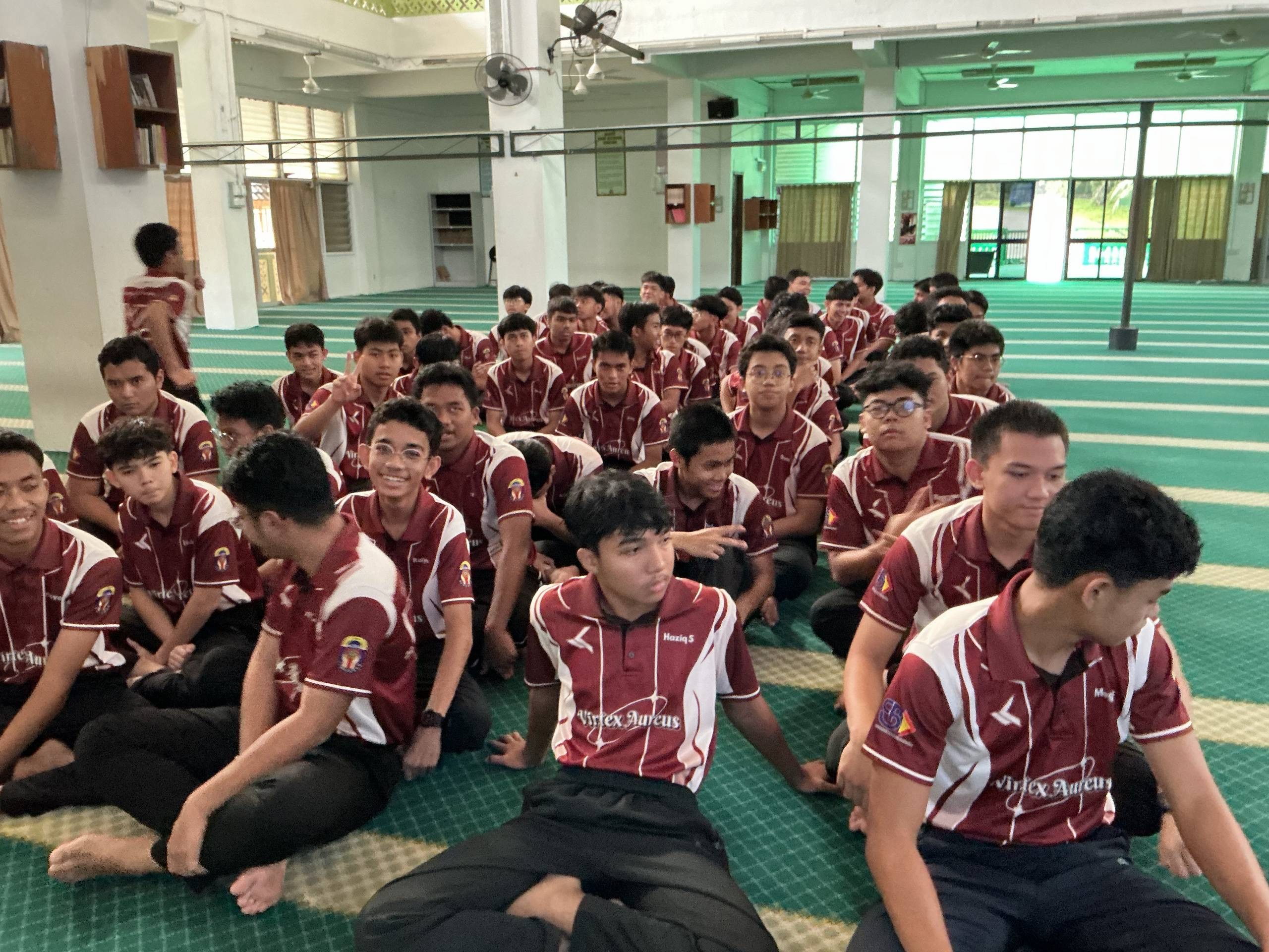 Documentation from the 2026 Form 5 spiritual programme