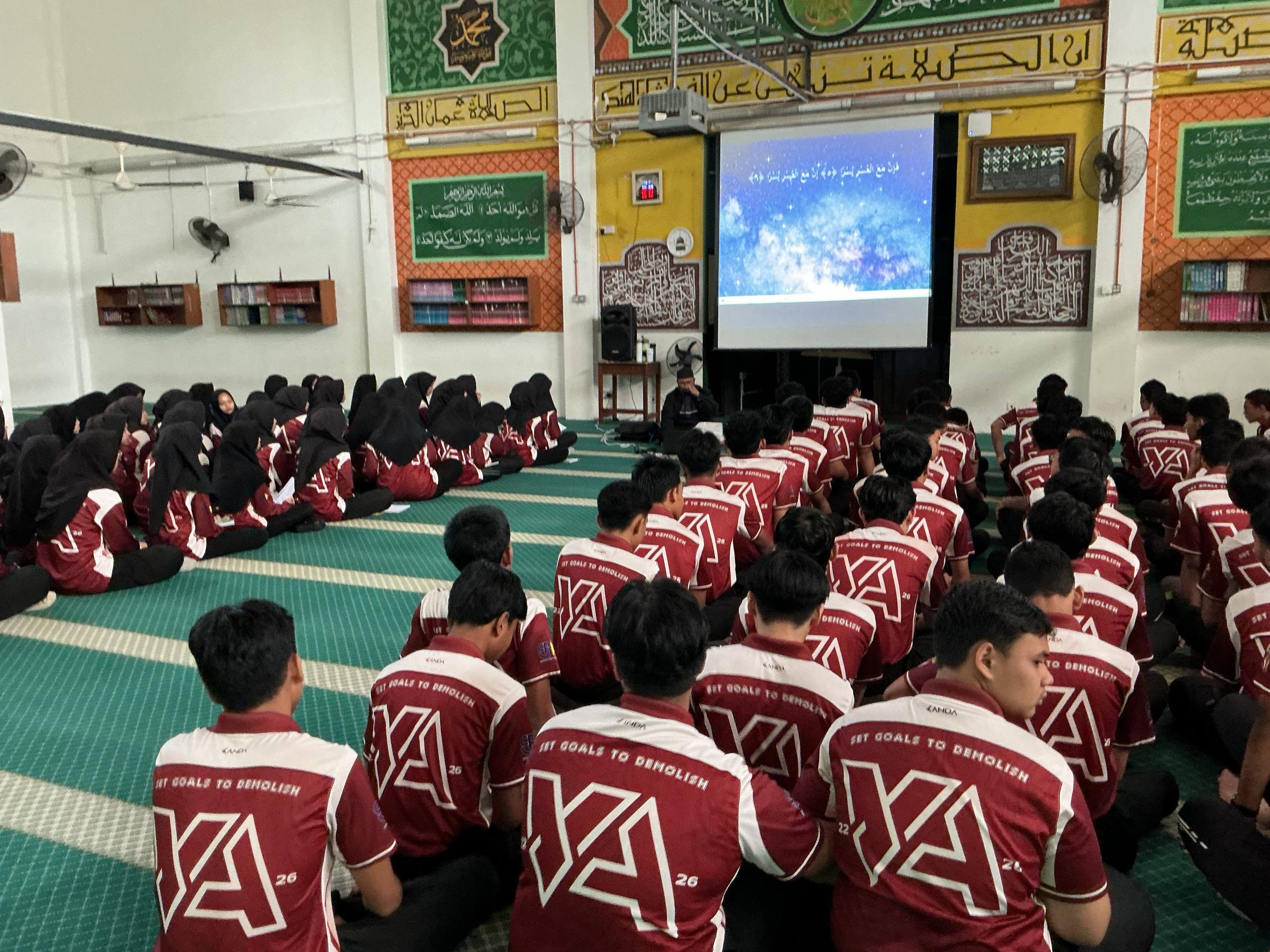 Documentation from the 2026 Form 5 spiritual programme