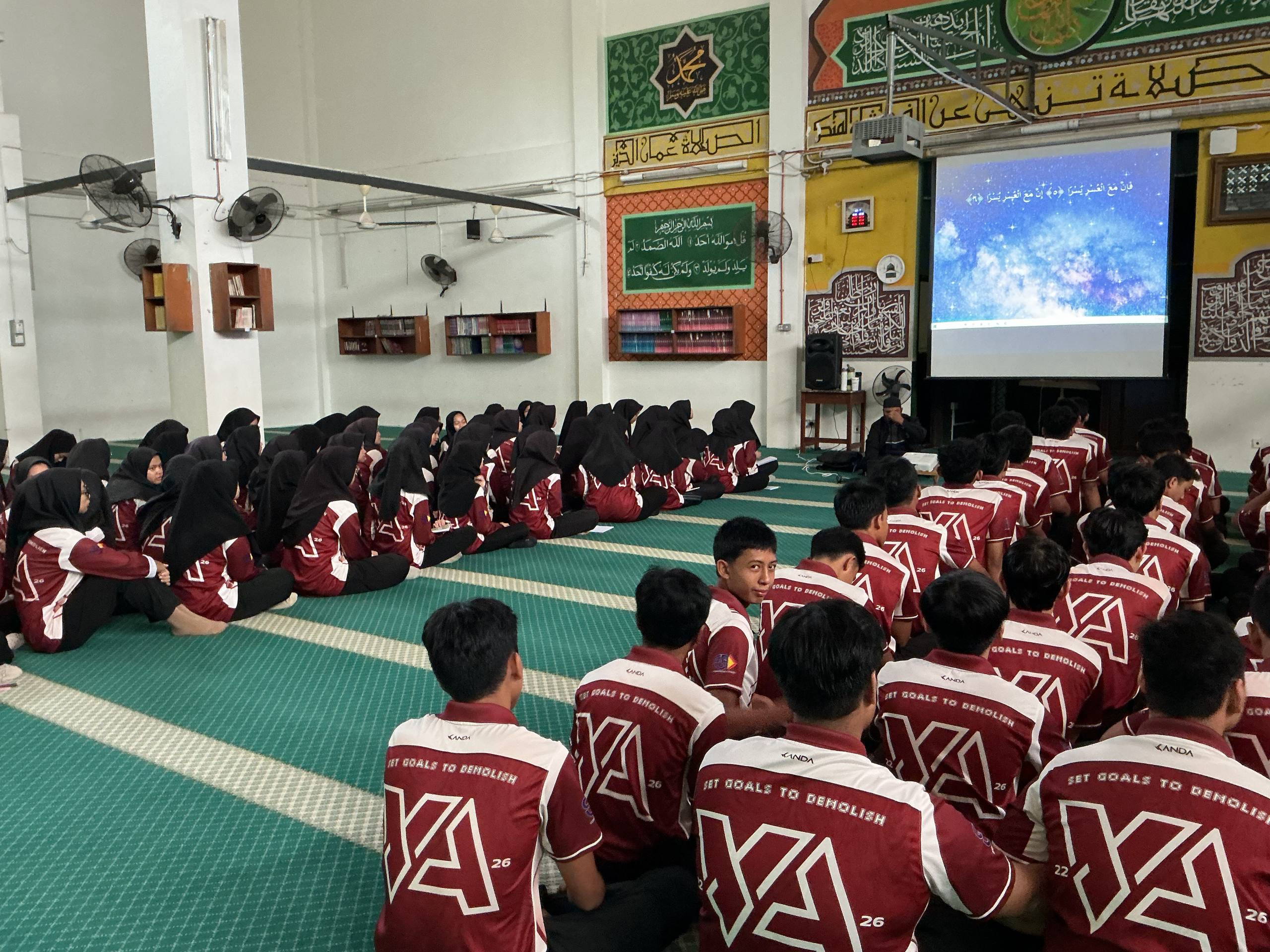 Documentation from the 2026 Form 5 spiritual programme