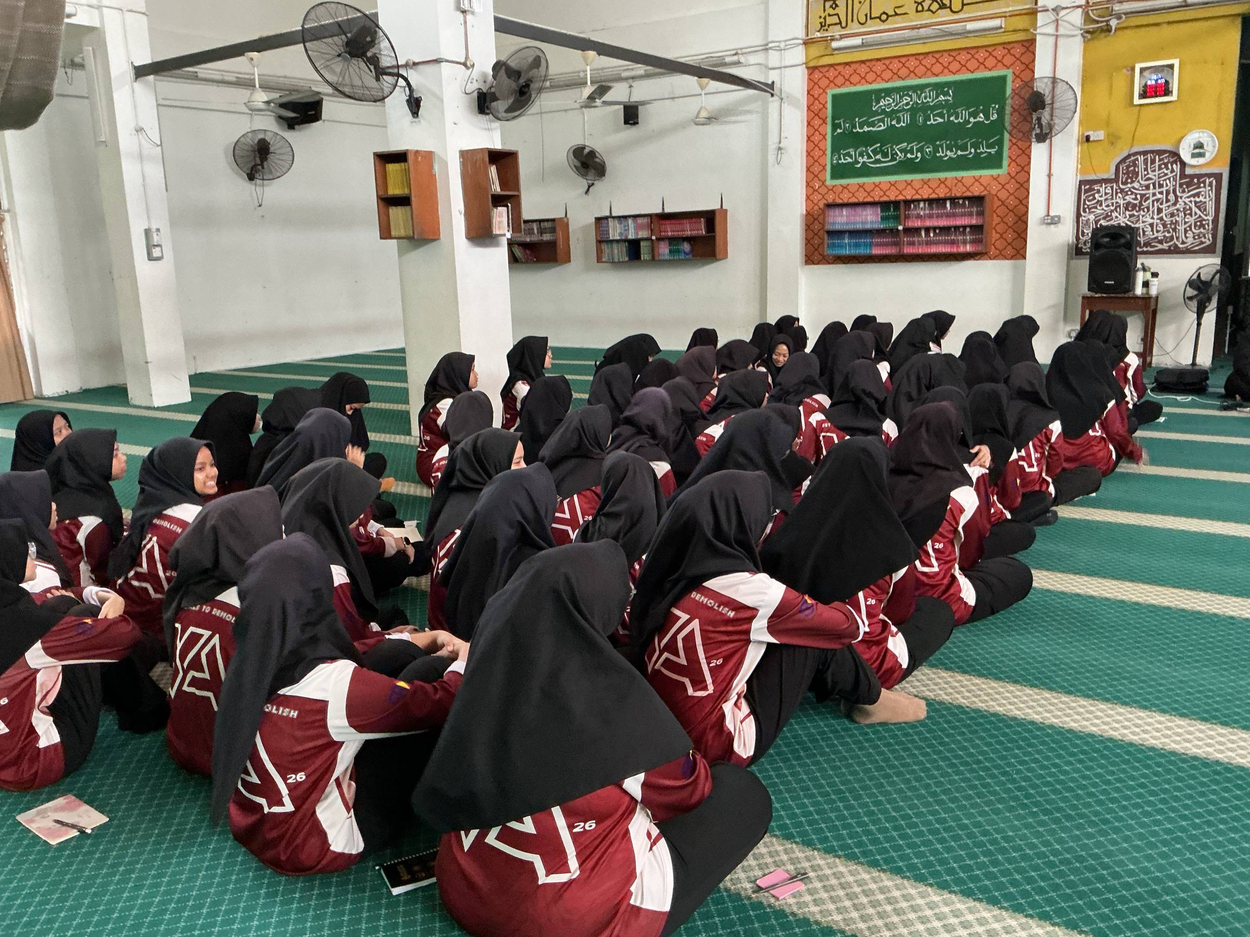 Documentation from the 2026 Form 5 spiritual programme