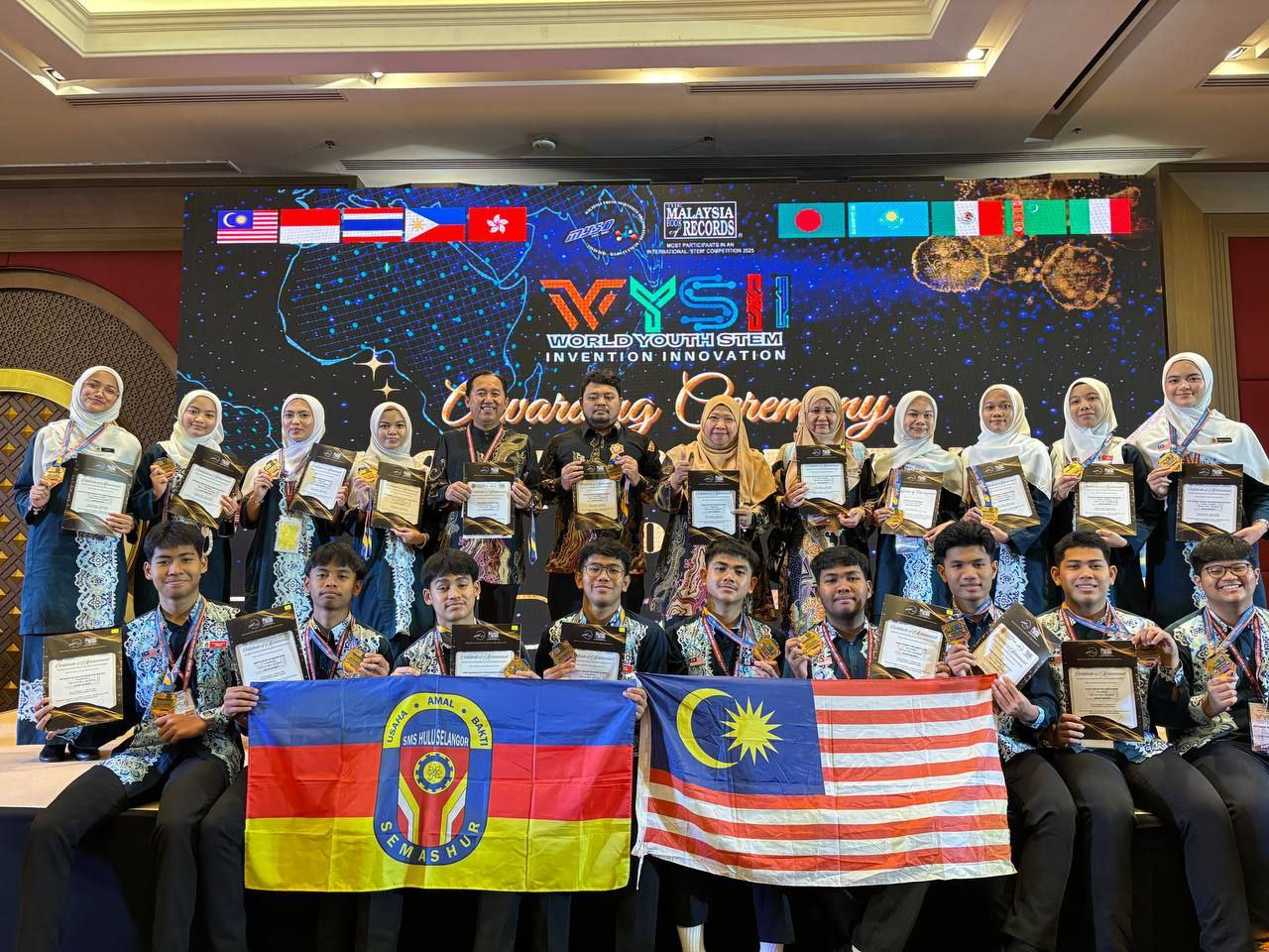 Documentation from World Youth STEM Invention Innovation 2026