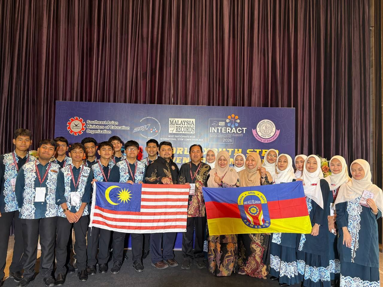 Documentation from World Youth STEM Invention Innovation 2026