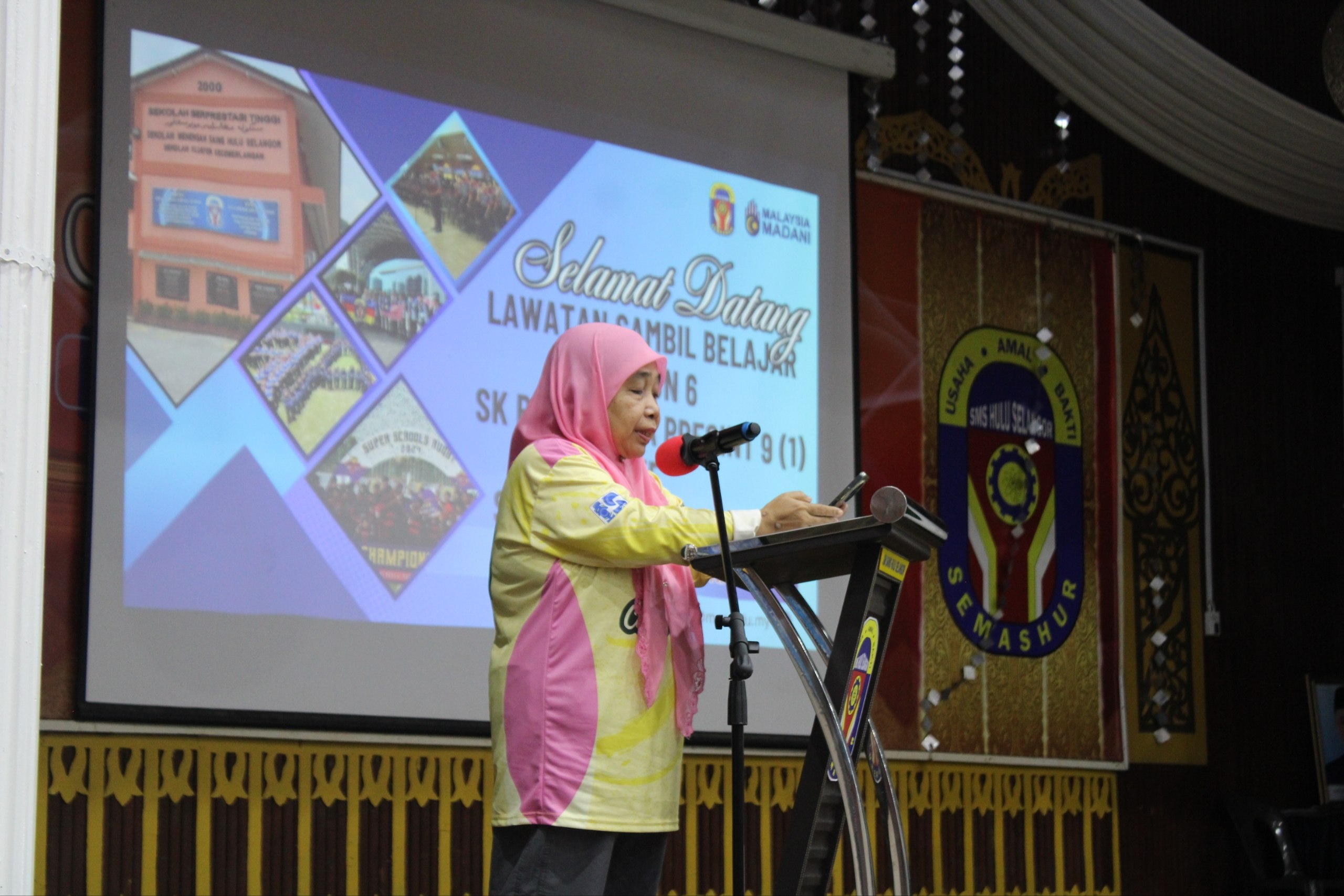 Documentation from the Year 6 SK Putrajaya P9(1) learning visit