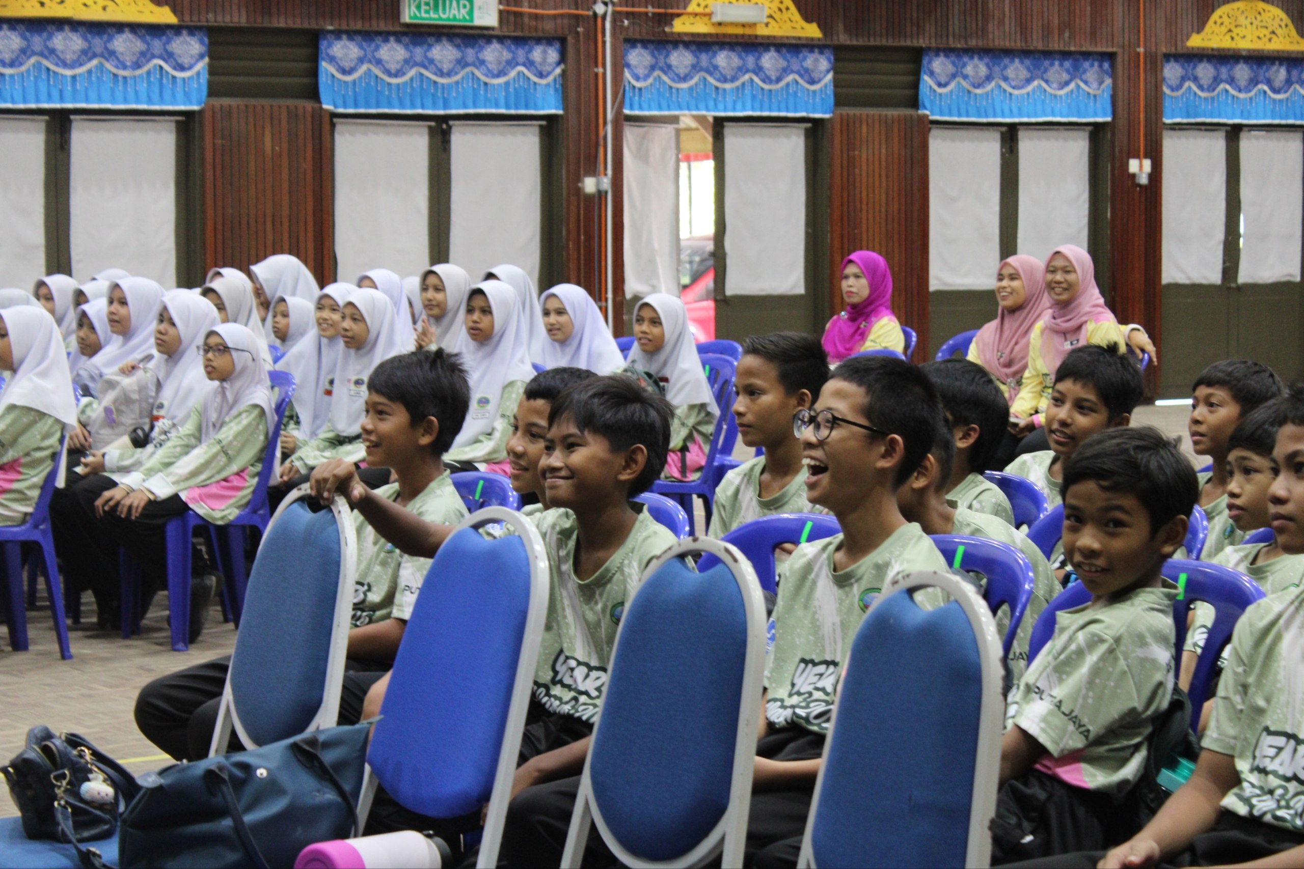 Documentation from the Year 6 SK Putrajaya P9(1) learning visit