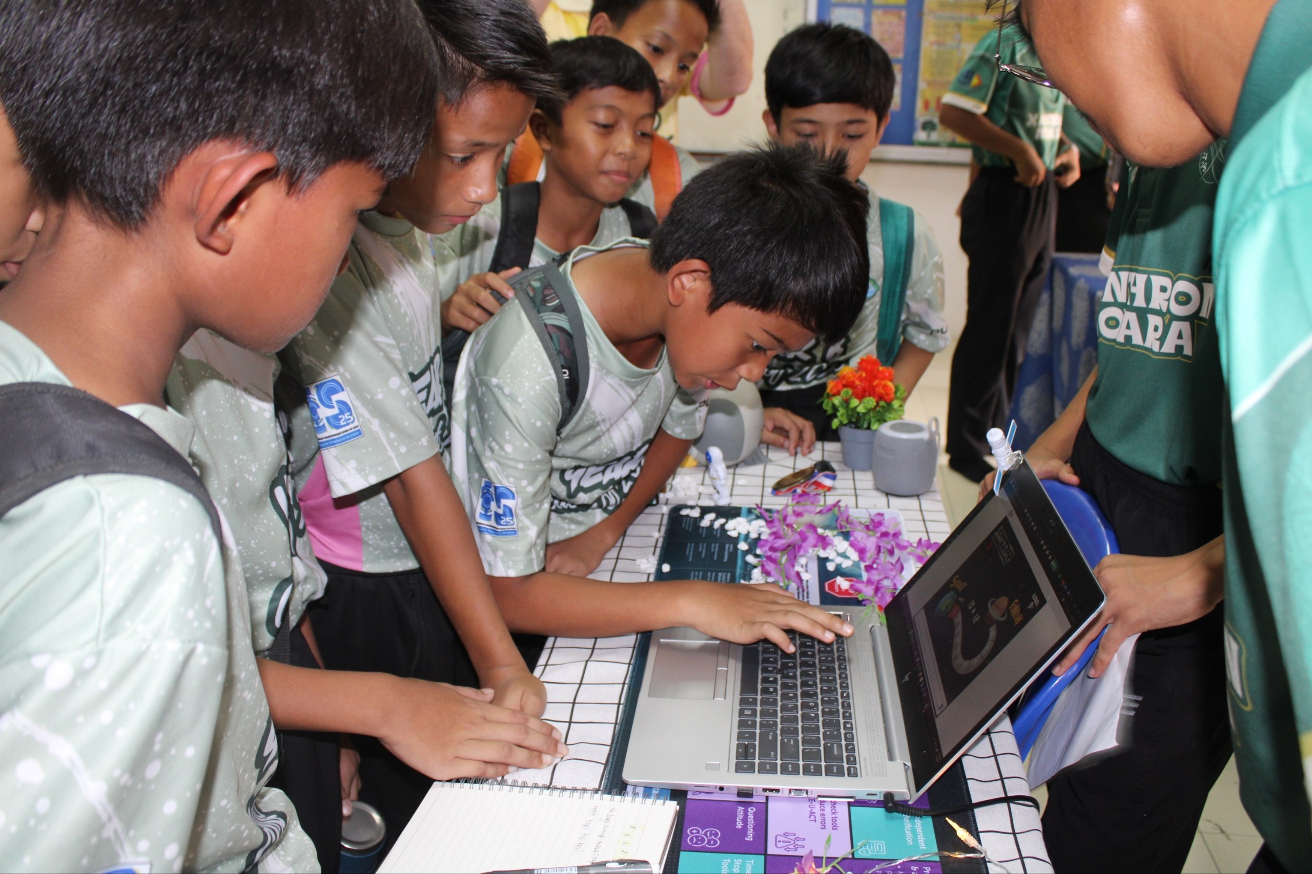 Documentation from the Year 6 SK Putrajaya P9(1) learning visit